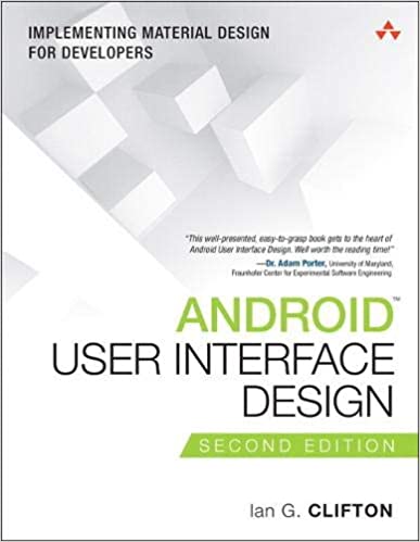 Android User Interface Design: Implementing Material Design for Developers (2nd Edition) - Orginal Pdf